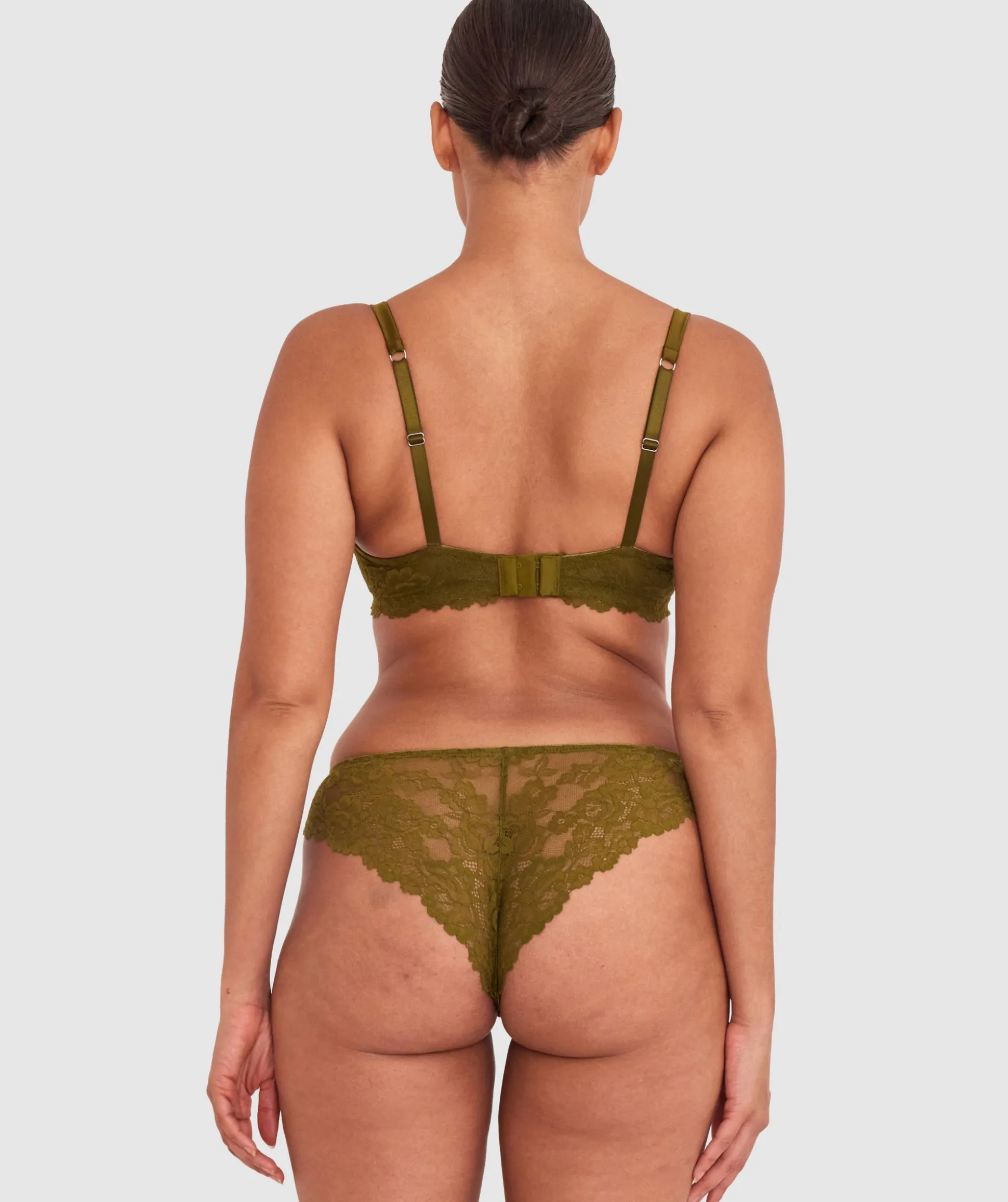 Bethany Underwire Bra - Khaki