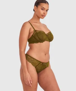 Bethany Underwire Bra - Khaki