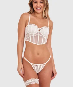 Bethany Underwire Corset - Ivory