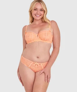 Bethany Unlined Bra - Light Coral