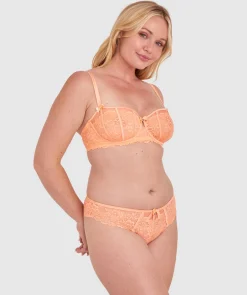 Bethany Unlined Bra - Light Coral