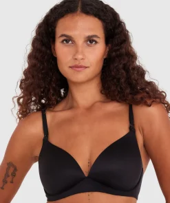 Body Bliss Contour Maternity Wirefree Bra - Black