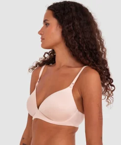 Body Bliss Contour Maternity Wirefree Bra - Blush Pink