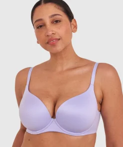 Body Bliss Contour Plunge Bra - Pale Blue