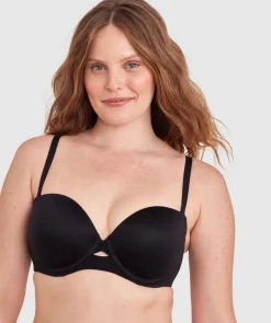 Body Bliss Contour Strapless Bra - Black