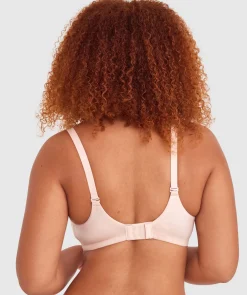 Body Bliss Full Cup Maternity Wirefree Bra - Blush Pink