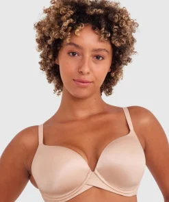 Body Bliss Full Cup Plunge Bra - Nude 2