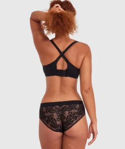 Body Bliss Full Cup Plunge Bra - Black