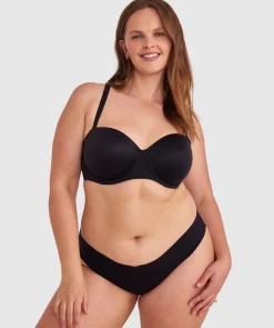 Body Bliss Full Cup Strapless Bra - Black