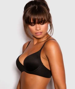 Body Bliss Plunge Double Push Up - Black