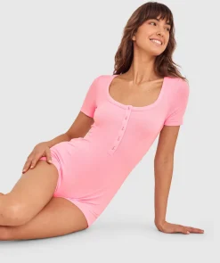 Body Bliss Romper - Pink