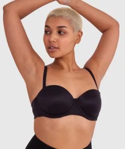 Body Bliss Strapless Contour Bra - Black