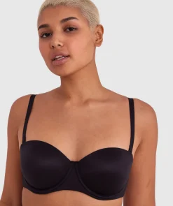 Body Bliss Strapless Contour Bra - Black