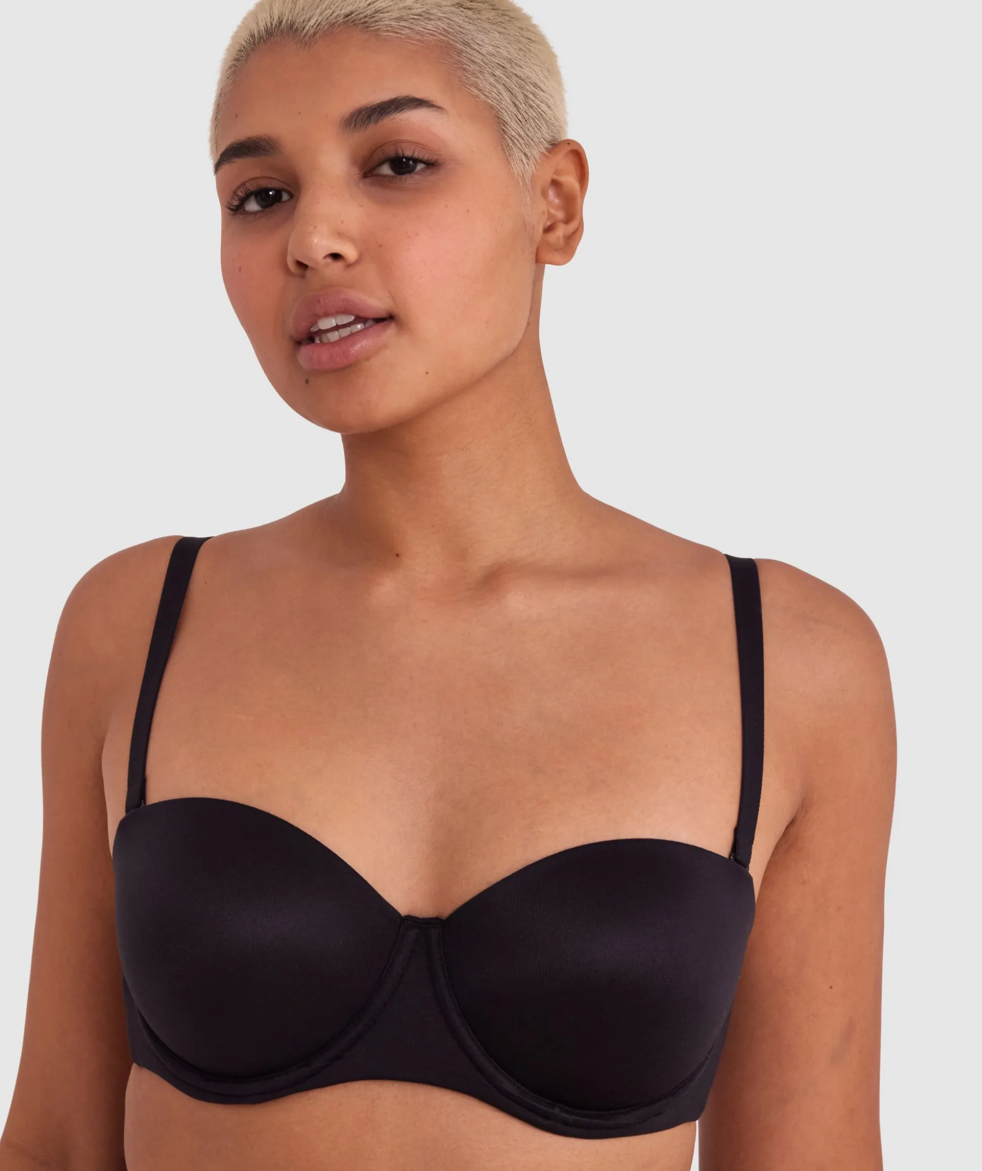 Body Bliss Strapless Contour Bra - Black