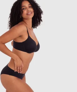 Body Bliss Unlined Demi - Black