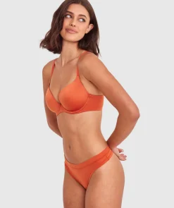 Body Bliss V-String Knicker - Rust