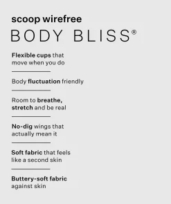 Body Bliss Wirefree Scoop Bra - Nude 2