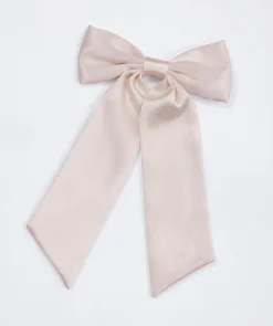 Bow Hair Clip - Ivory
