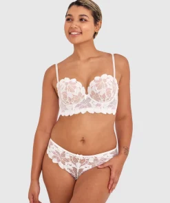 Brooklyn Brazilian Knicker - Ivory