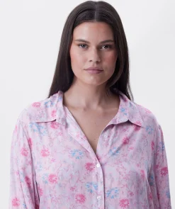 Cecilie Long Sleeve Top - Print Floral