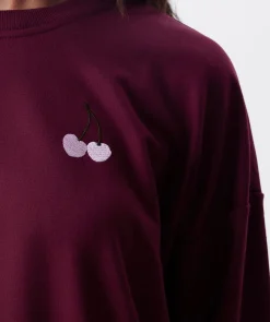 Cherry Sweet Jumper - Berry
