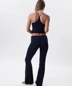 Chill Out Foldover Pant - Black