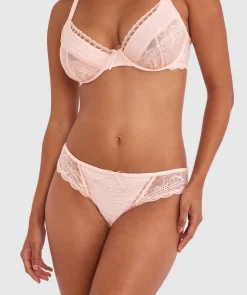 Chrissy Brazilian Knicker - Blush Pink