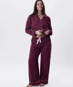 Claire Long Pant - Print Stripe