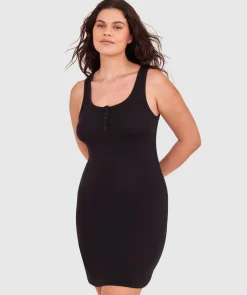 Comfy Rib Slip - Black