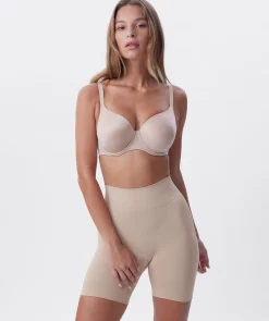 Cooling Seamfree High Waist Thigh Shaper - Nude 2