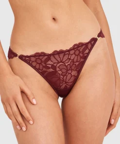 Daisy Brazilian Knicker - Berry