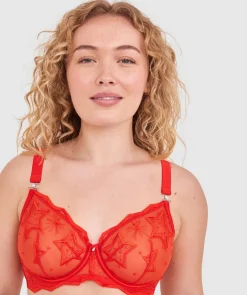 Dua Full Cup Bra - Red