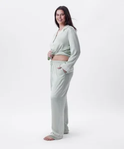 Elizabeth Long Pant - Light Green