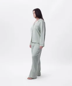 Elizabeth Long Sleeve Top - Light Green