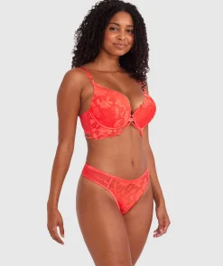 Ellie G String - Light Red