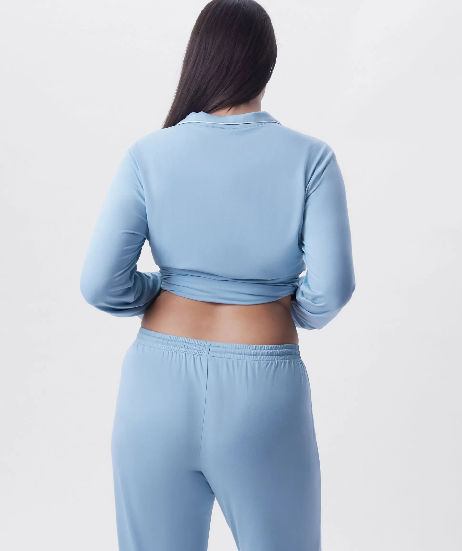 Emilia Long Pant - Light Blue