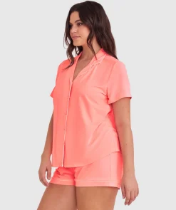 Emilia Short Sleeve Top - Pink