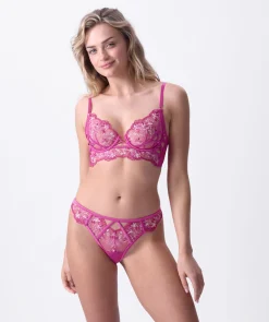 Enchanted Afternoon Delight Underwire Bra - Hot Pink