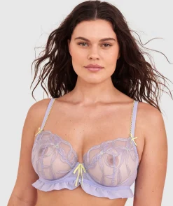 Enchanted Be My Bow Bra - Lavender