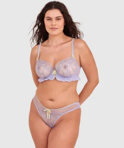 Enchanted Be My Bow Bra - Lavender