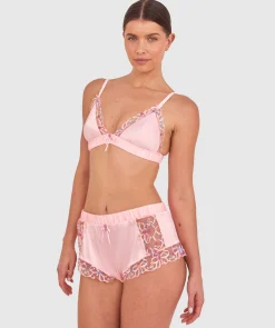 Enchanted Binding Love Bralette-Pink / Multi