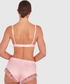 Enchanted Binding Love Bralette-Pink / Multi
