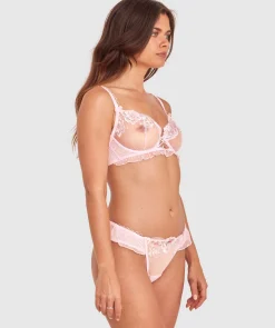 Enchanted Blooms Of Lisse Underwire Bra - Light Pink