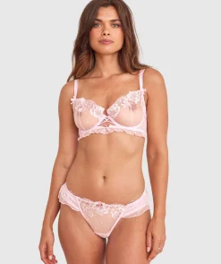 Enchanted Blooms Of Lisse Underwire Bra - Light Pink
