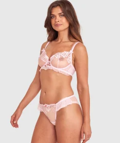 Enchanted Blooms Of Lisse Underwire Bra - Light Pink