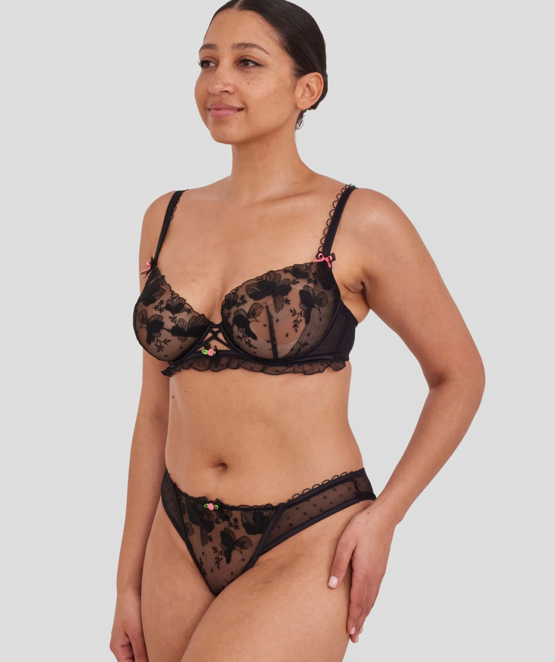 Enchanted Desdemona Bra - Black