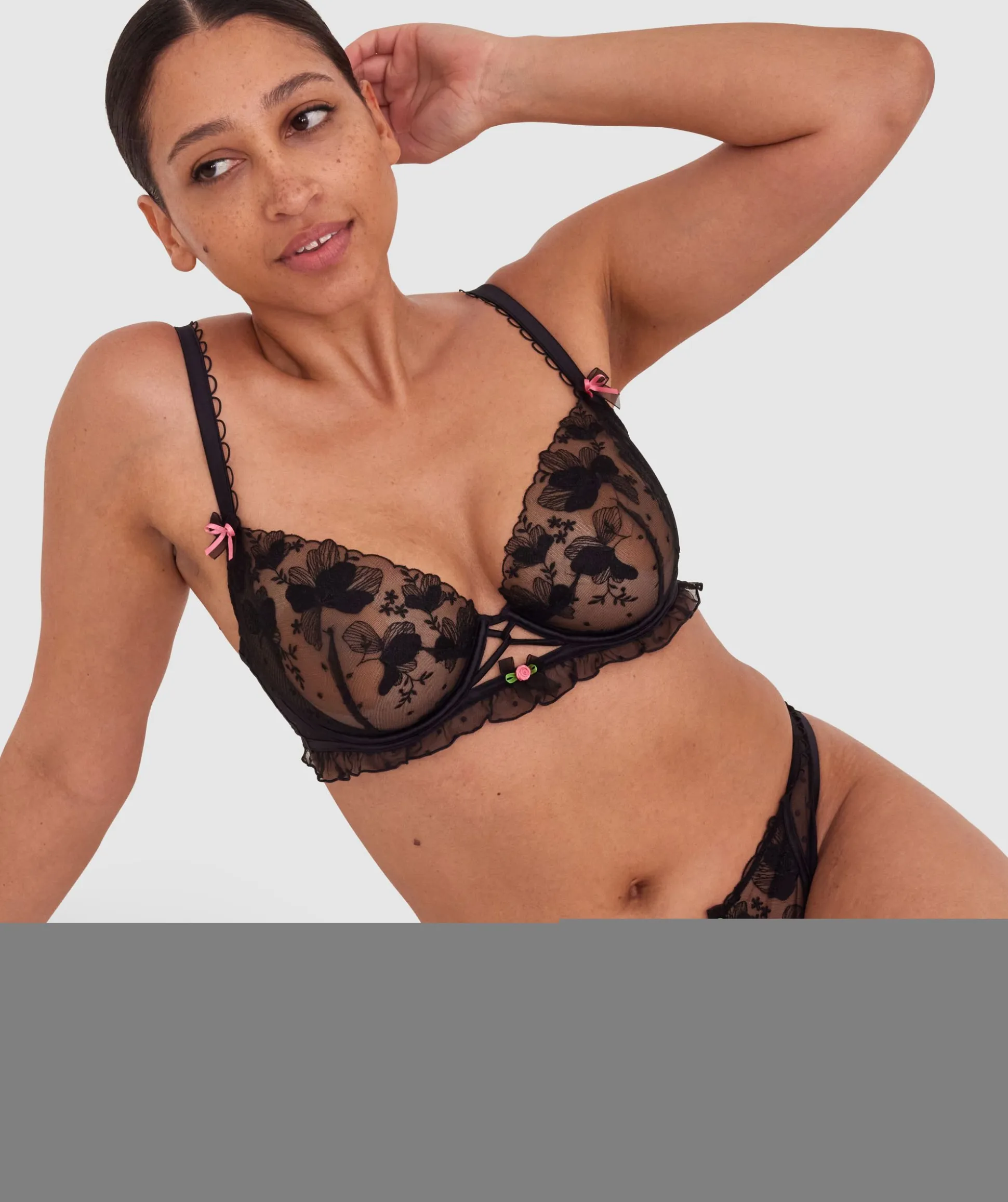 Enchanted Desdemona Bra - Black
