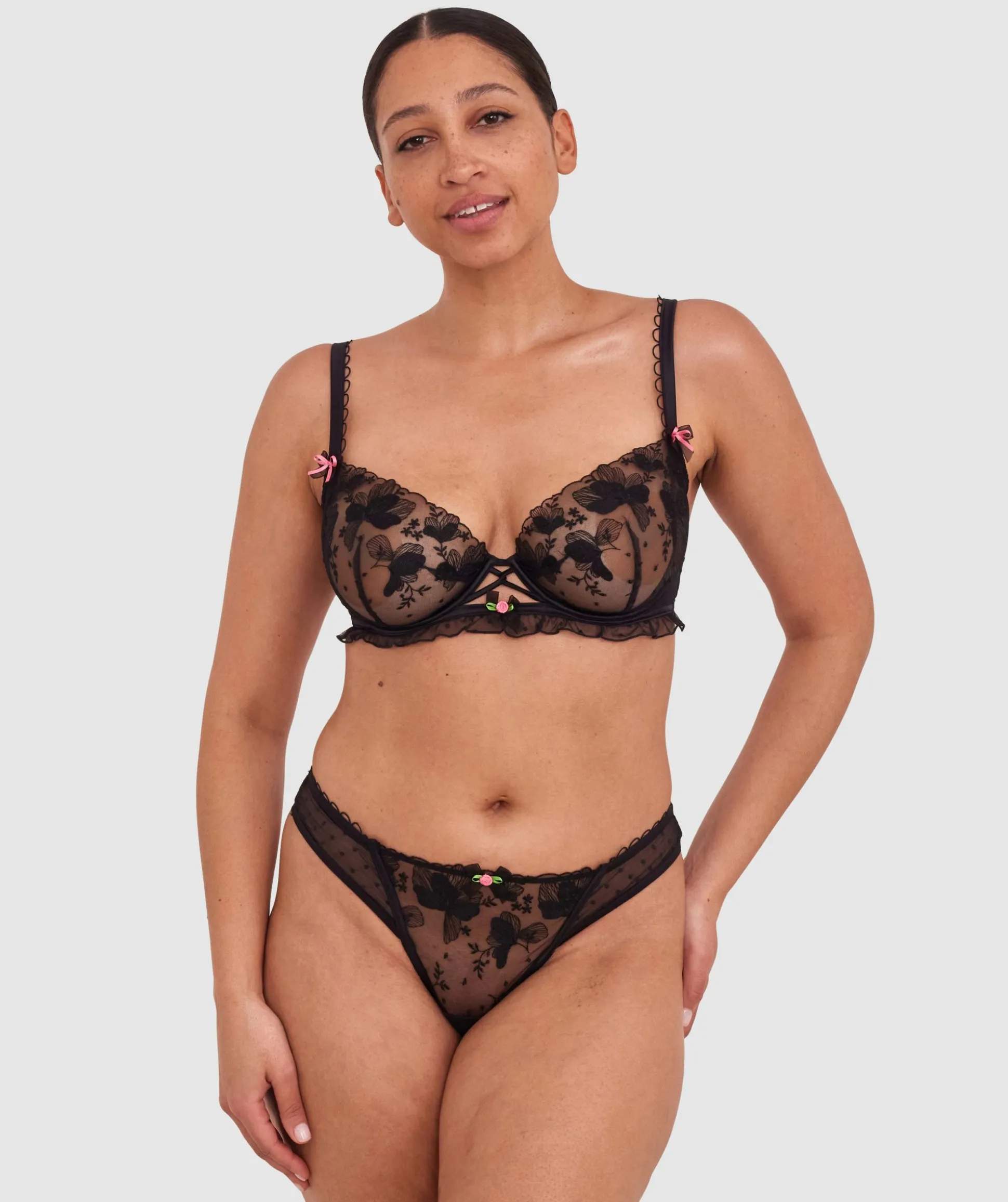 Enchanted Desdemona Bra - Black