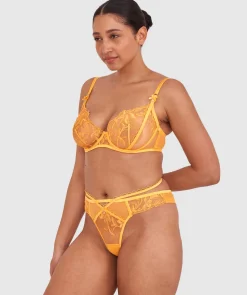 Enchanted Dreaming Of You Brazilian Knicker - Light Orange