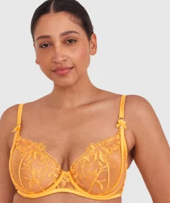 Enchanted Dreaming Of You Unlined Bra - Light Orange